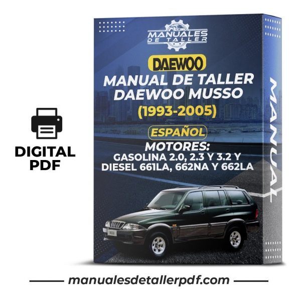 Manual De Taller Daewoo Musso (1993-2005) Español
