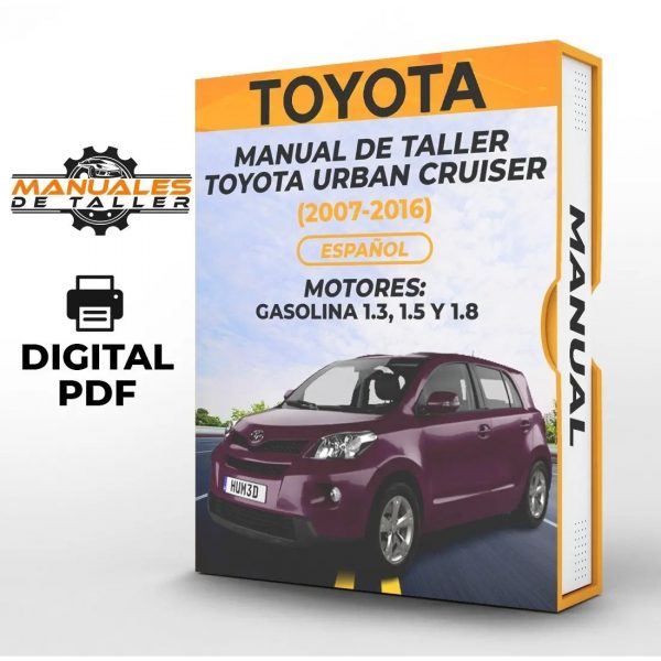 Manual De Taller Toyota Urban Cruiser (2007-2016) Espa?ol