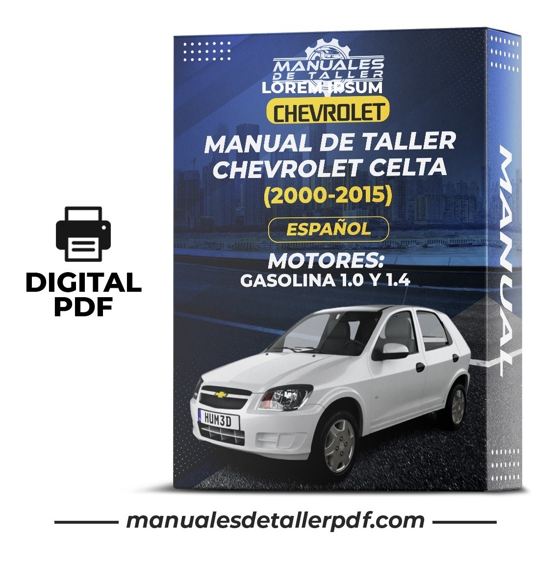 D_972345-MLC50668287139_072022-F.jpg Manual De Taller Chevrolet Celta (2000-2015) Español - Image 1