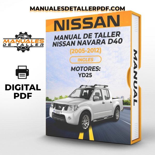 Manual Taller Nissan Navara D40 Yd25 (2005-2012) Ingles