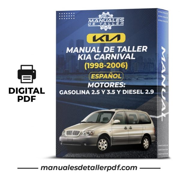 Manual De Taller Kia Carnival (1998-2006) Español