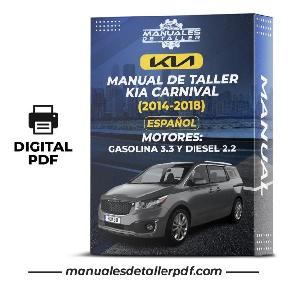 Manual De Taller Kia Carnival (2014-2018) Español