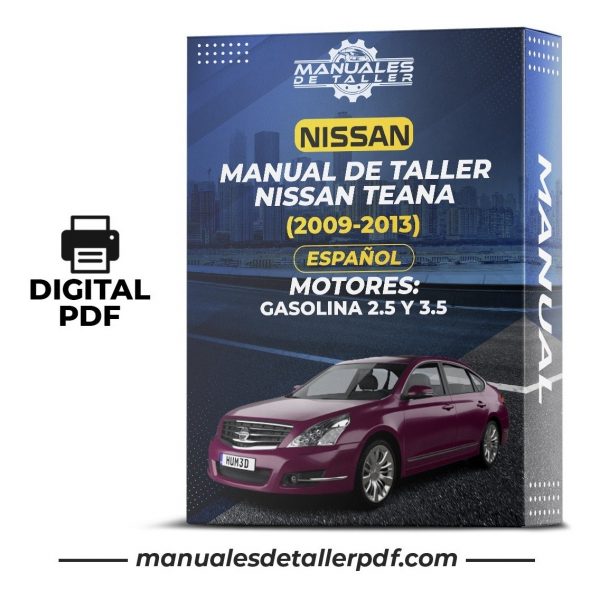 Manual De Taller Nissan Teana (2009-2013) Español