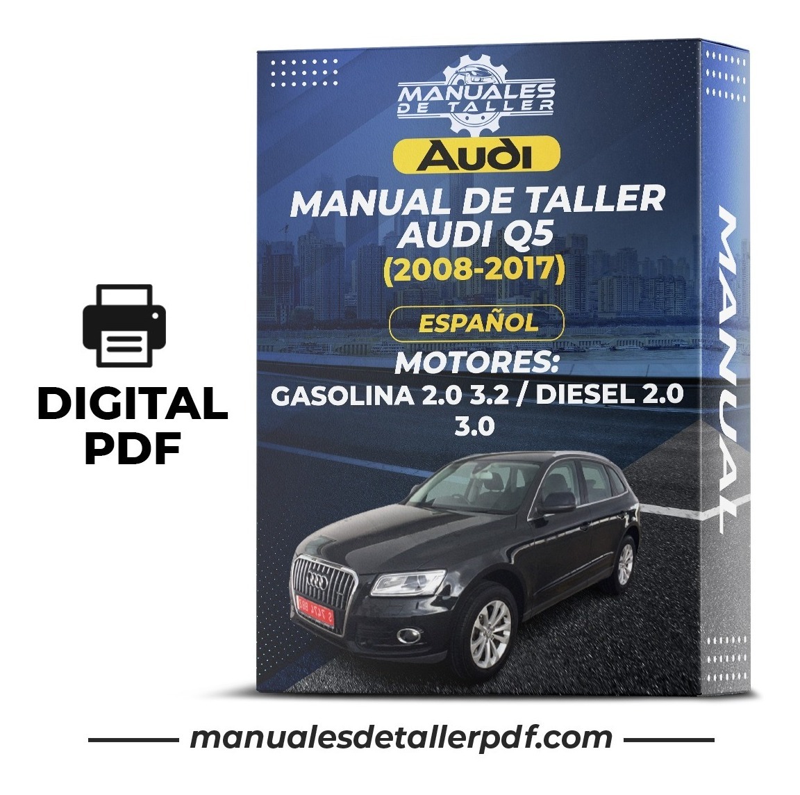 D_990399-MLC50632247022_072022-F.jpg Manual De Taller Audi Q5 (2008-2017) Español - Image 1