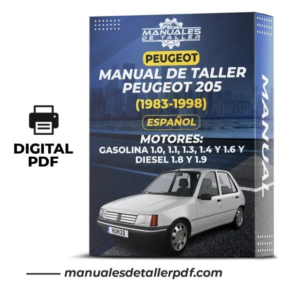Manual De Taller Peugeot 205 (1983-1998) Español