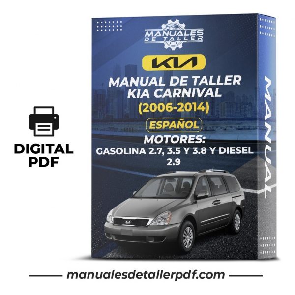 Manual De Taller Kia Carnival (2006-2014) Español