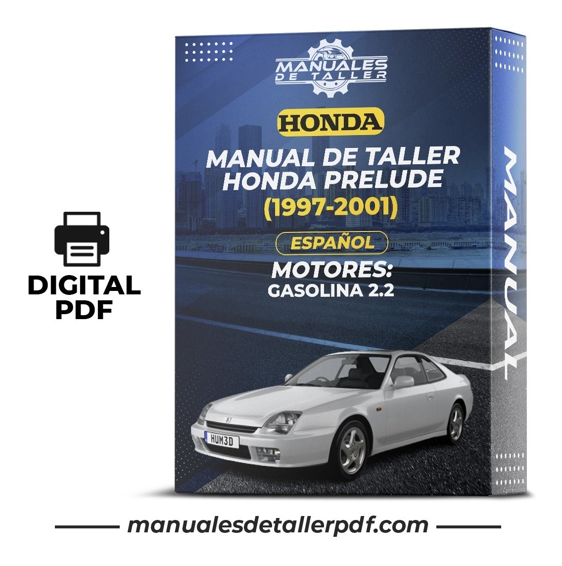 D_998473-MLC50745046182_072022-F.jpg Manual De Taller Honda Prelude (1997-2001) Español - Image 1