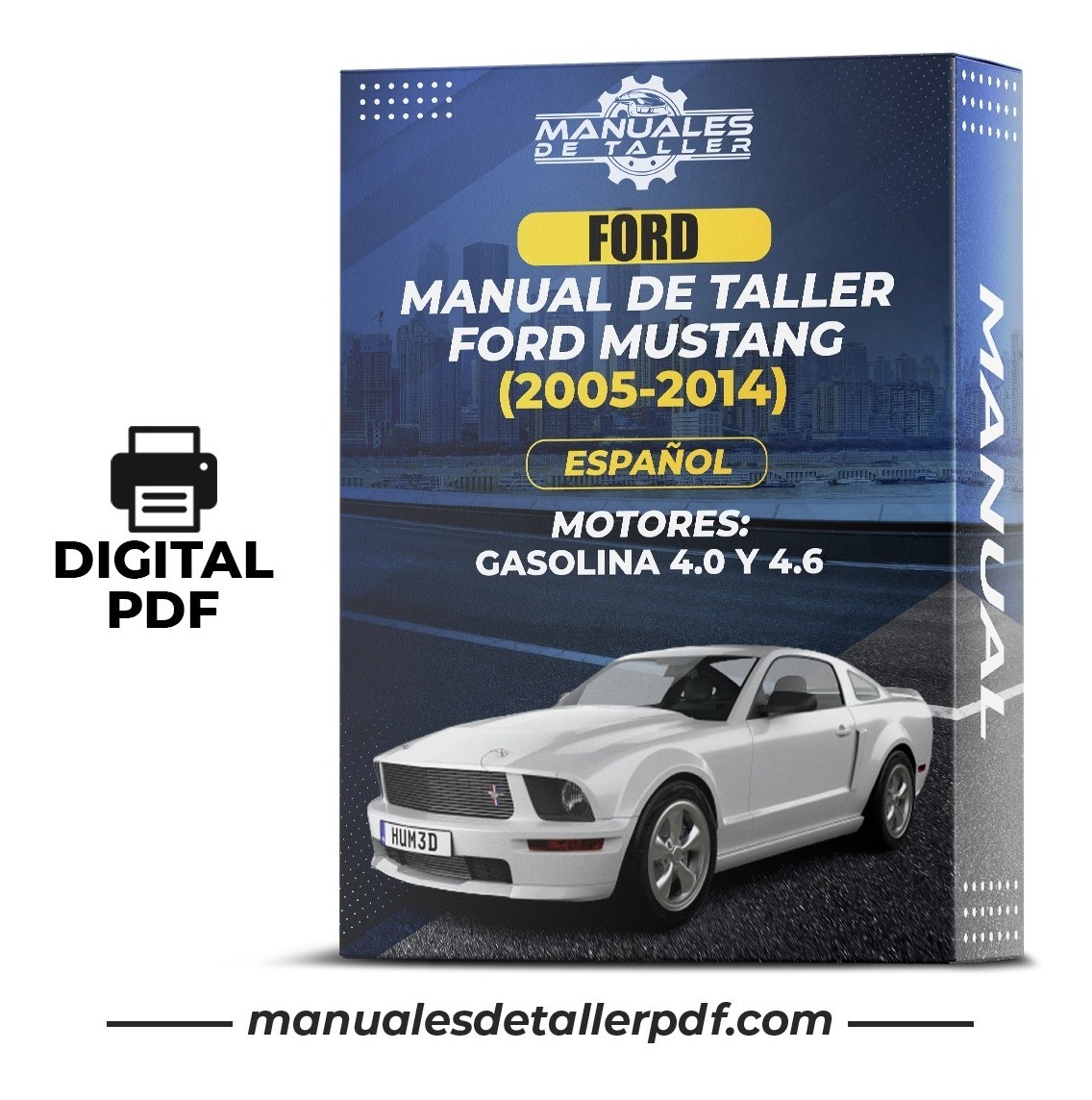 D_998729-MLC50674318127_072022-F.jpg Manual De Taller Ford Mustang (2005-2014) Español - Image 1