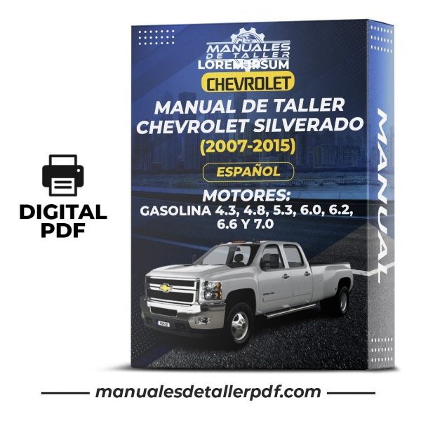 Manual De Taller Chevrolet Silverado (2007-2015) Español