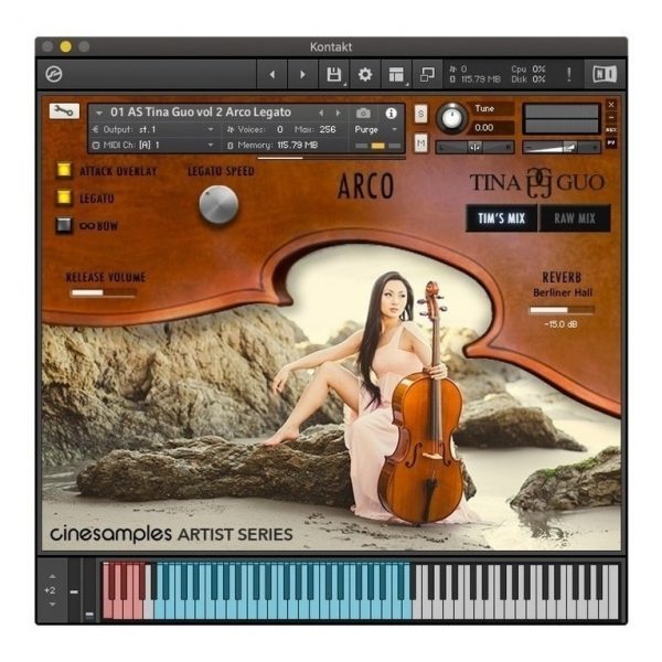 Cinesamples Artist Series Tina Guo Vol 2 - Samples Kontakt
