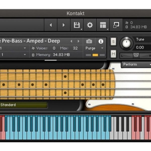 Scarbee Pre-bass Amped - Samples Kontakt