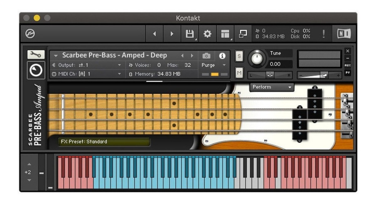D_603935-MLC48296691096_112021-F.jpg Scarbee Pre-bass Amped - Samples Kontakt - Image 1