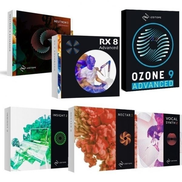 Izotope Suite Ozone 9 + Nectar + Rx8 + Neutron Y Mas - Win