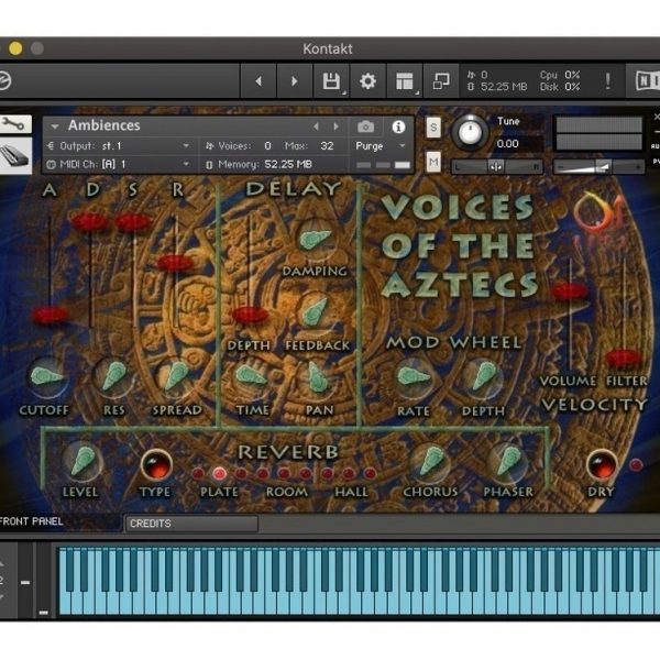 Q Up Arts Voices Of The Aztecs - Samples Kontakt