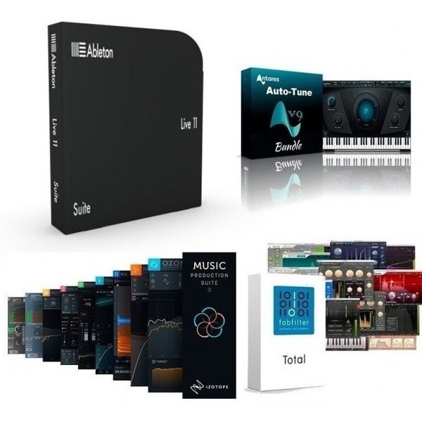 Ableton Live 11 + Autotune + Fabfilter + Izotope Suite / Win