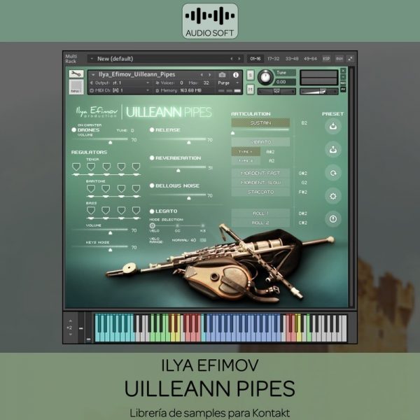 Librerias Kontakt - Ilya Efimov Uilleann Pipes