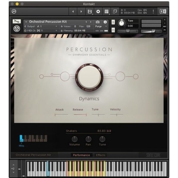Symphony Essentials Percussion - Samples Kontakt