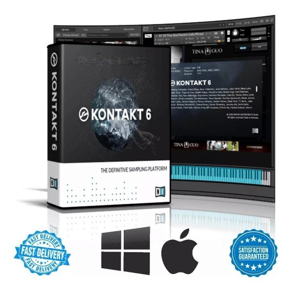 Kontakt 6 + 10 Librerias A Elegir | Vst Au Aax | Win Mac