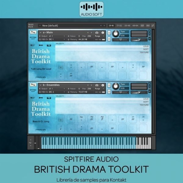 Librerias Kontakt - Spitfire Audio British Drama Toolkit