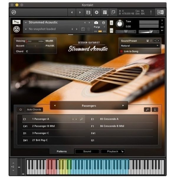 Session Guitarist Strummed Acoustic - Samples Kontakt