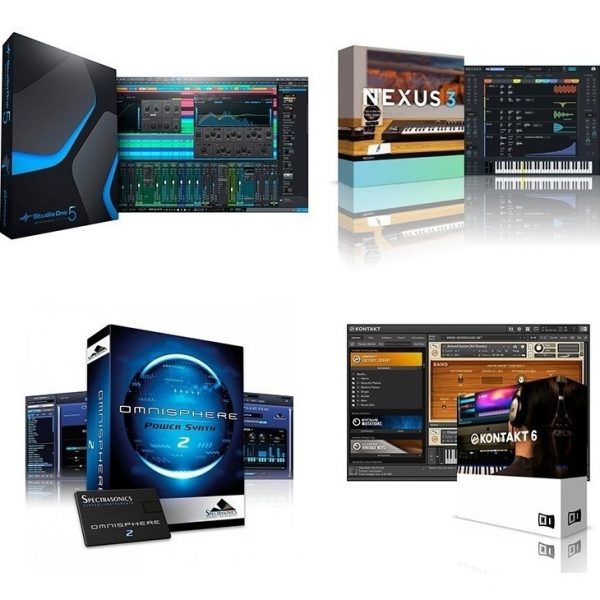 Studio One 5 + Kontakt 6 + Omnisphere 2 + Nexus 3 / Win