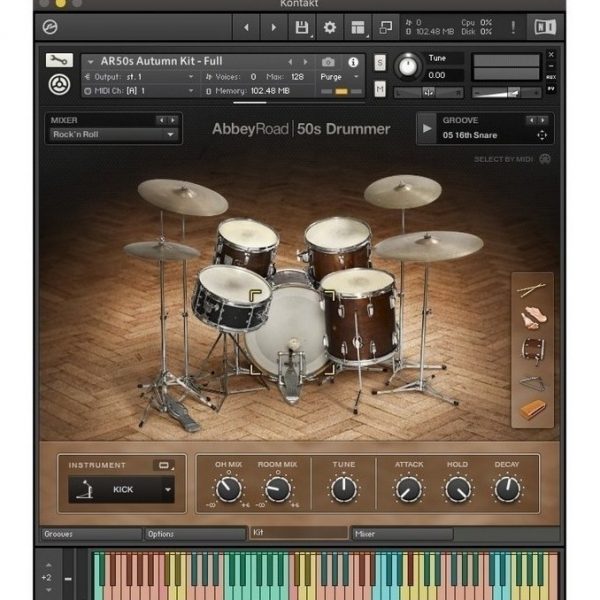 Abbey Road 50s Drummer - Samples Kontakt
