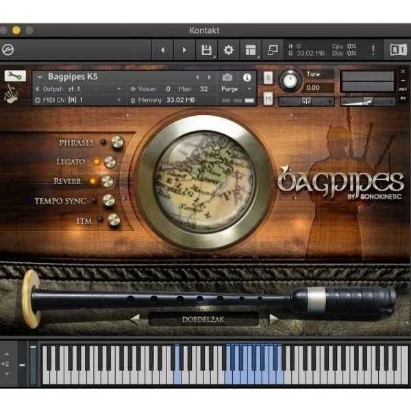 Sonokinetic Bagpipes - Samples Kontakt