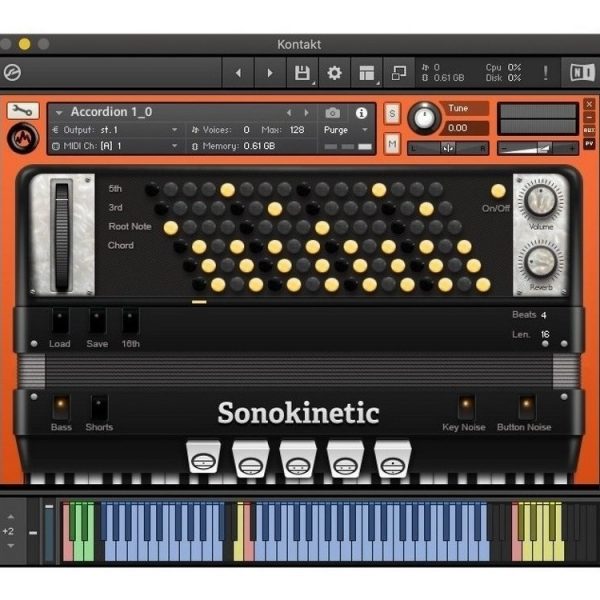 Sonokinetic Accordion - Samples Kontakt
