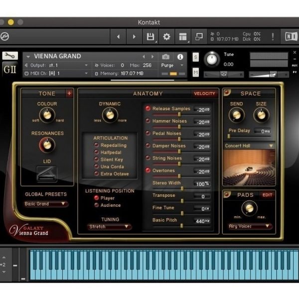 Galaxy Vienna Grand Piano - Samples Kontakt