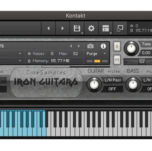 Cinesamples Iron Guitars - Samples Kontakt