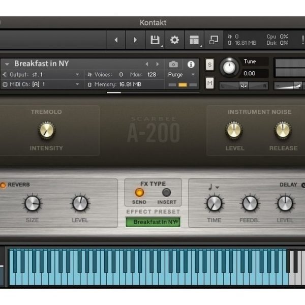 Scarbee A-200 - Samples Kontakt