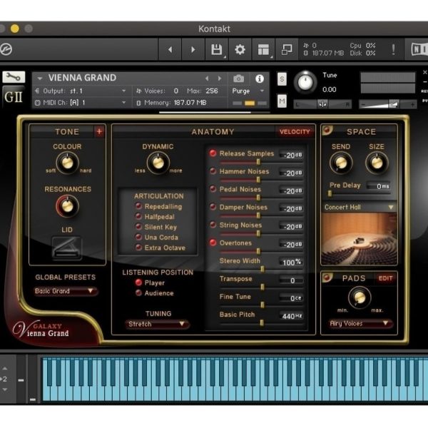 Librerias Kontakt - Galaxy Vienna Grand Piano