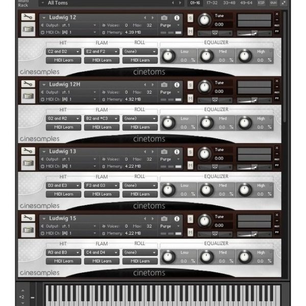 Cinesamples Cinetoms - Samples Kontakt