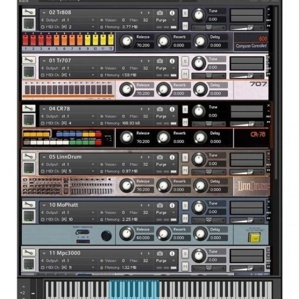 Vintage Synth Collection - Samples Kontakt