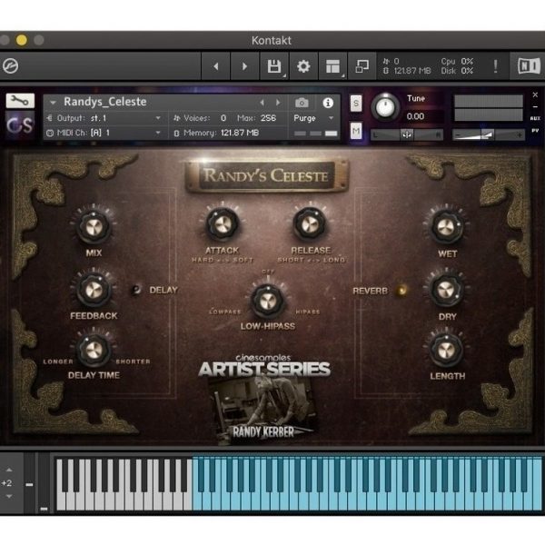 Cinesamples Artist Series Randy's Celeste - Samples Kontakt