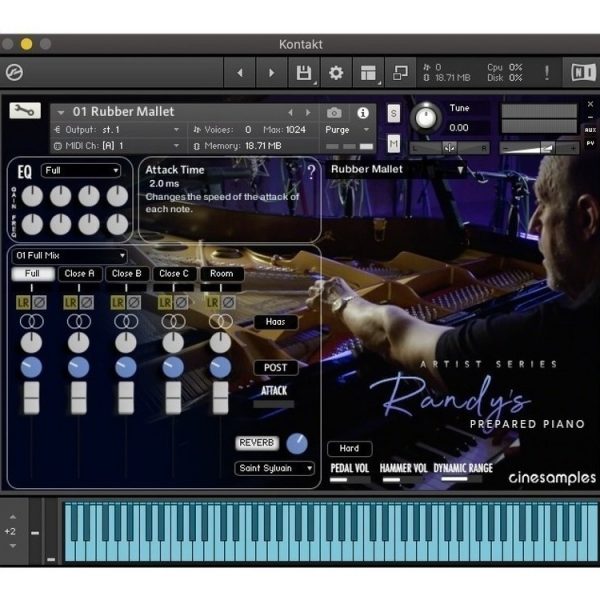 Cinesamples Artist Series Randys Prepared Piano - Kontakt