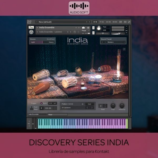 Librerias Kontakt - Discovery Series India