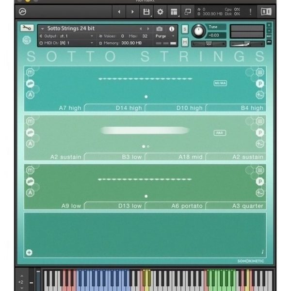 Sonokinetic Sotto - Samples Kontakt