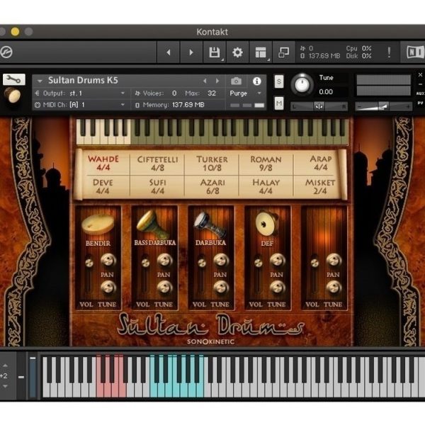Sonokinetic Sultan Drums - Samples Kontakt