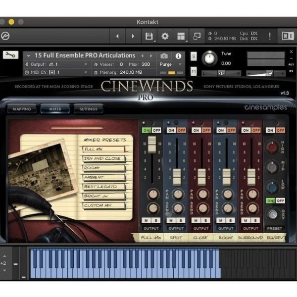 Cinesamples Cinewinds Pro - Samples Kontakt