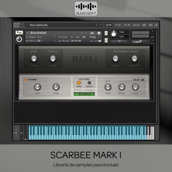 Librerias Kontakt - Scarbee Mark I