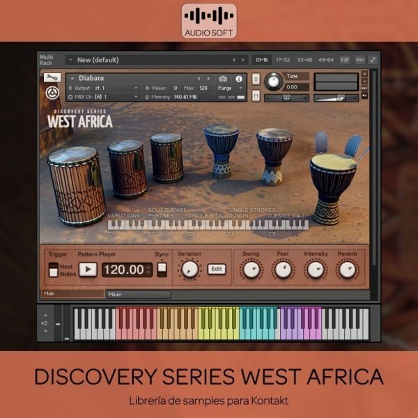 Librerias Kontakt - Discovery Series West Africa