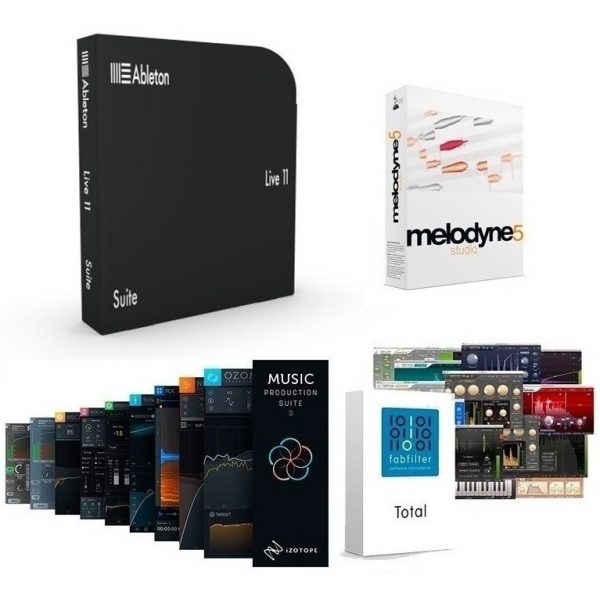 Ableton Live 11 + Melodyne + Fabfilter + Izotope Suite / Mac