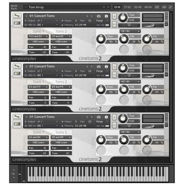 Cinesamples Cinetoms 2 - Samples Kontakt