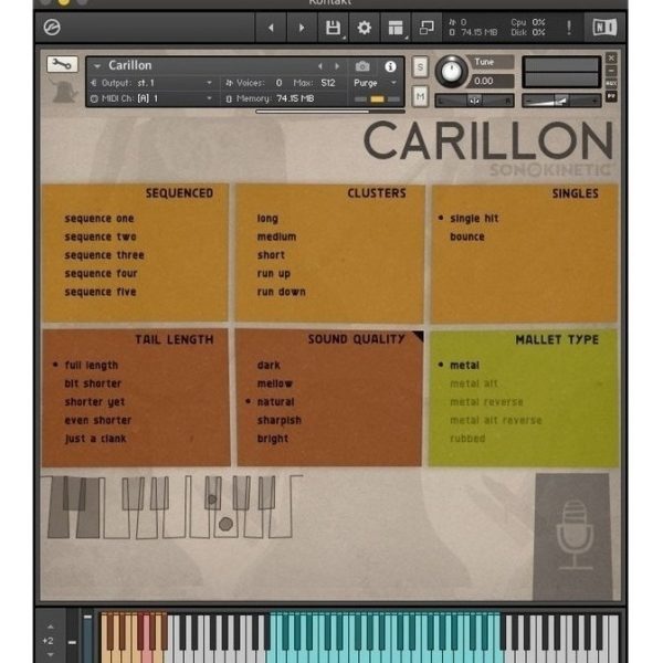 Sonokinetic Carillon - Samples Kontakt
