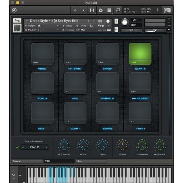 Studiolinked Urban Groove Machine - Samples Kontakt
