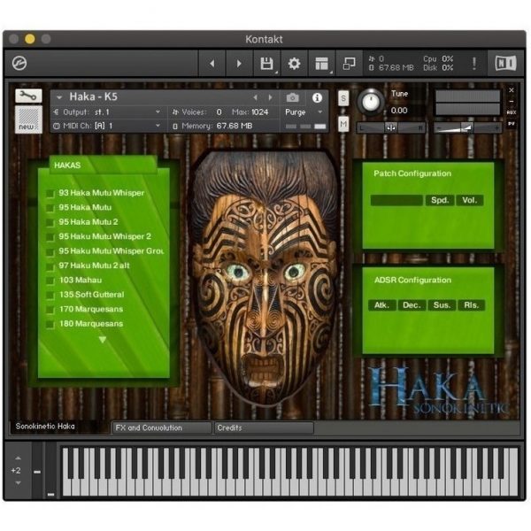 Sonokinetic Haka - Samples Kontakt