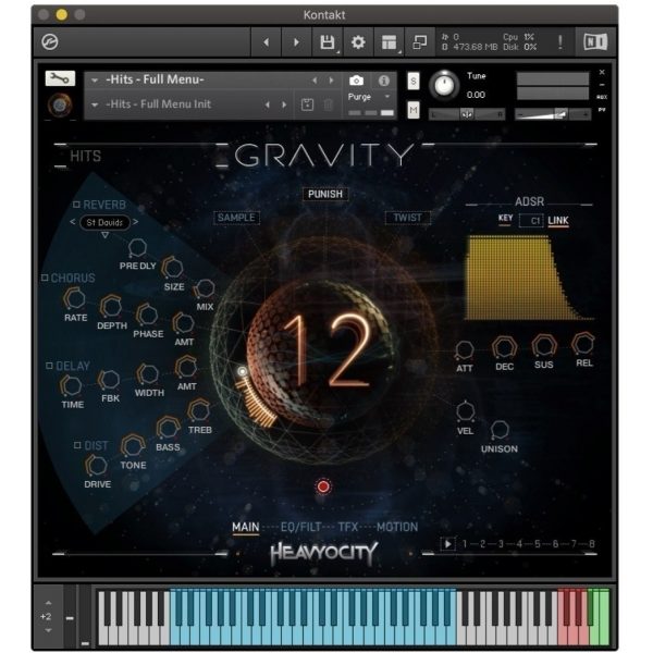 Librerias Kontakt - Heavyocity Gravity