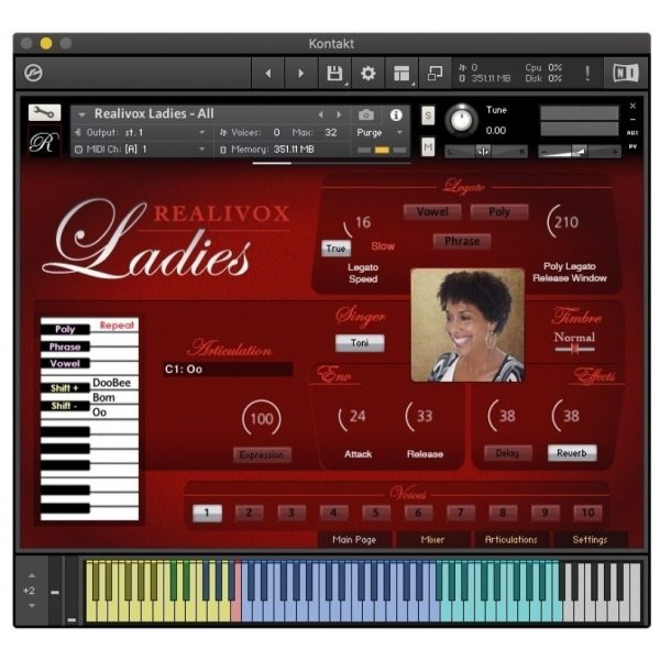 Librerias Kontakt - Realitone Realivox Ladies 2