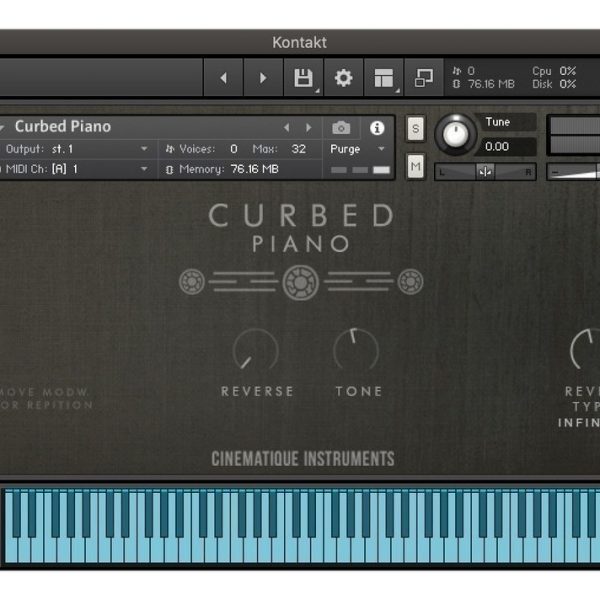 Cinematique Instruments Charakter Piano Collection - Kontakt